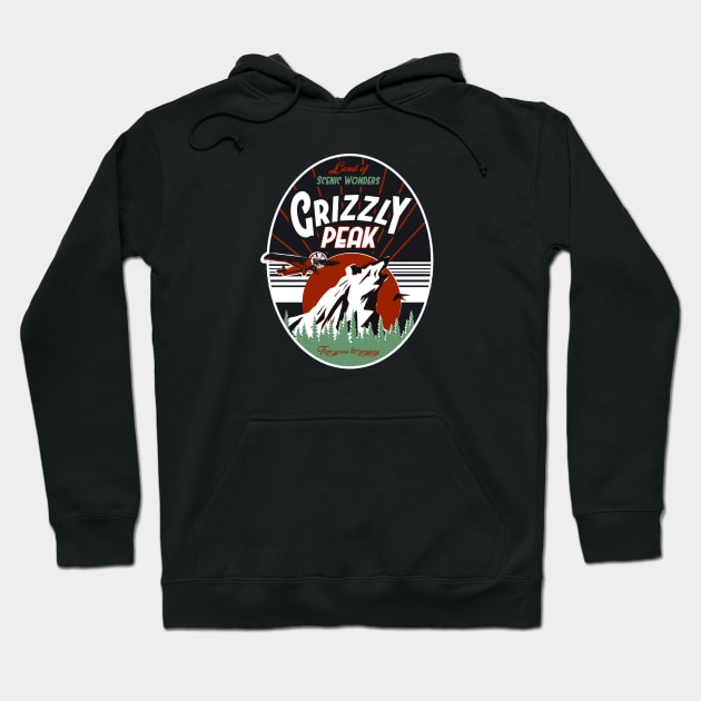 Vintage Grizzly Hoodie by theSteele